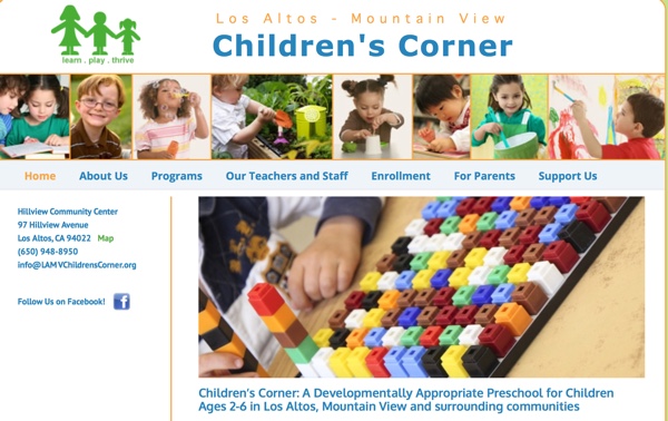Childrens Corner, Hillview Community Center Task Force