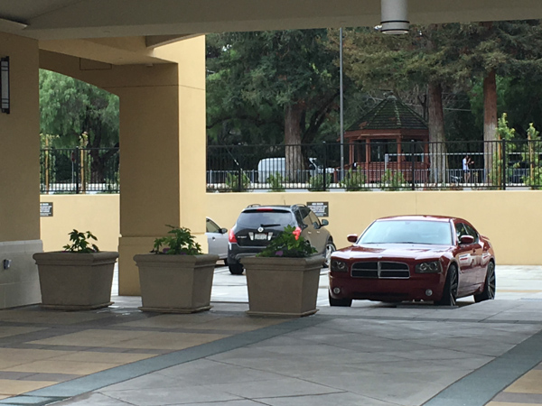 pedestrian experience First Street. Los Altos Downtown Buildings Committee