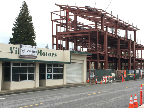 Los Altos First Street. Downtown Buildings Committees