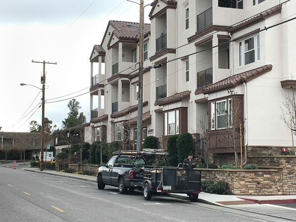 Los Alto First Street. Los Altos Downtown Buildings Comimittee