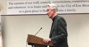 Kim Cranston, commericial property owner and member of the Los Altos Parking Committee