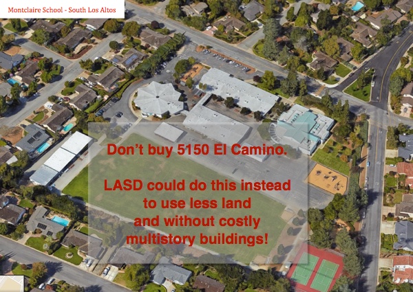 Bullis Charter School. as a second school, can be sited on Covington or Santa Rita as a one-story